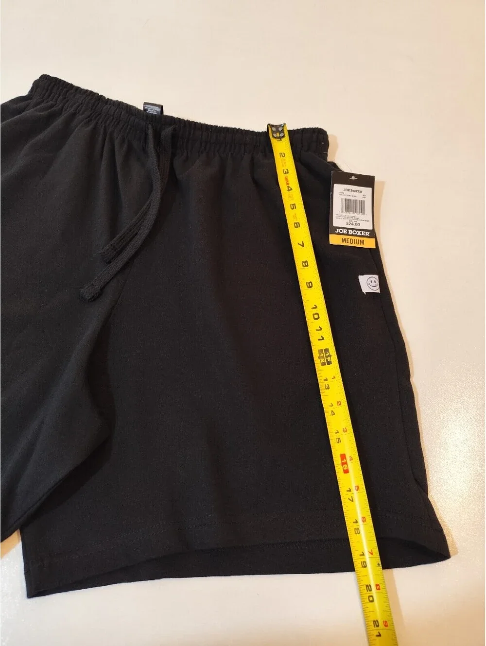 Joe Boxer Men's Black French Terry Shorts Size Medium